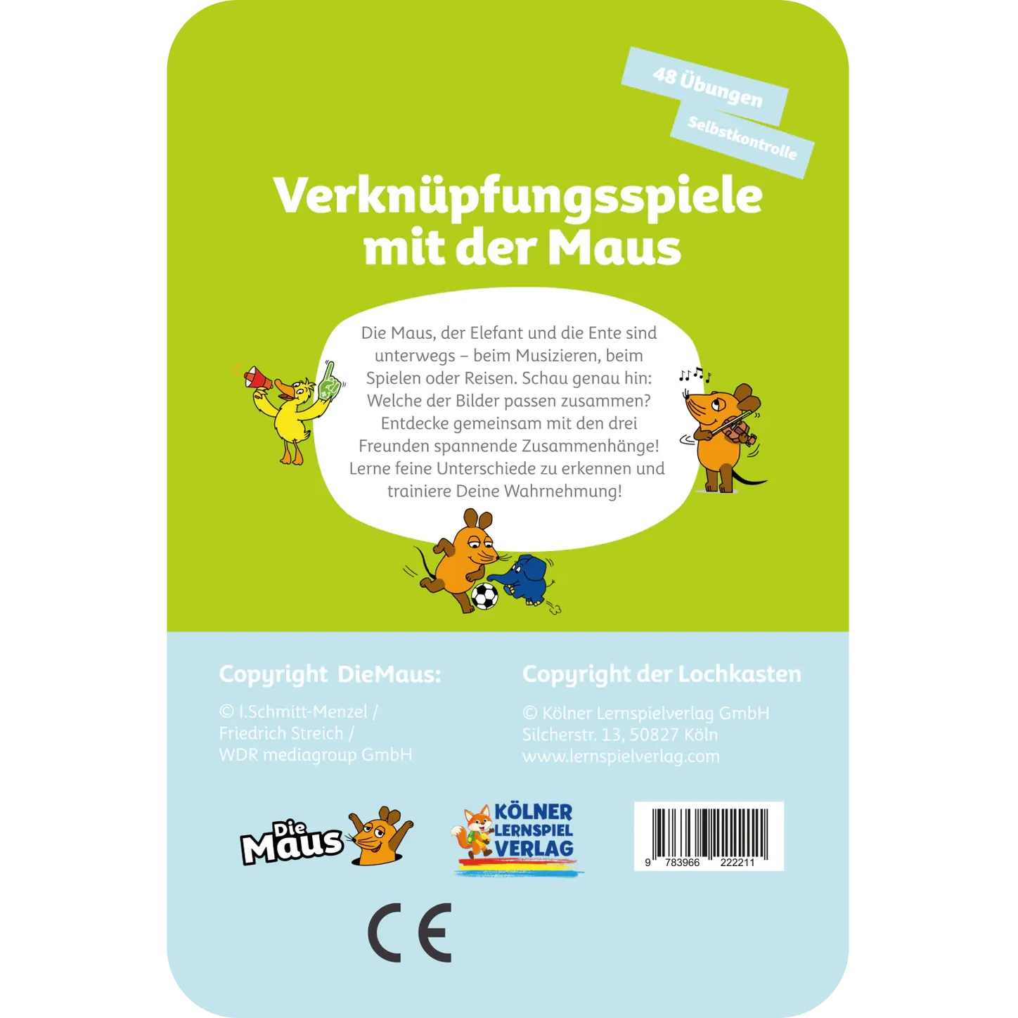 Kölner Lernspielverlag - Verknüpfungsspiele mit der Maus 5-6 Jahre