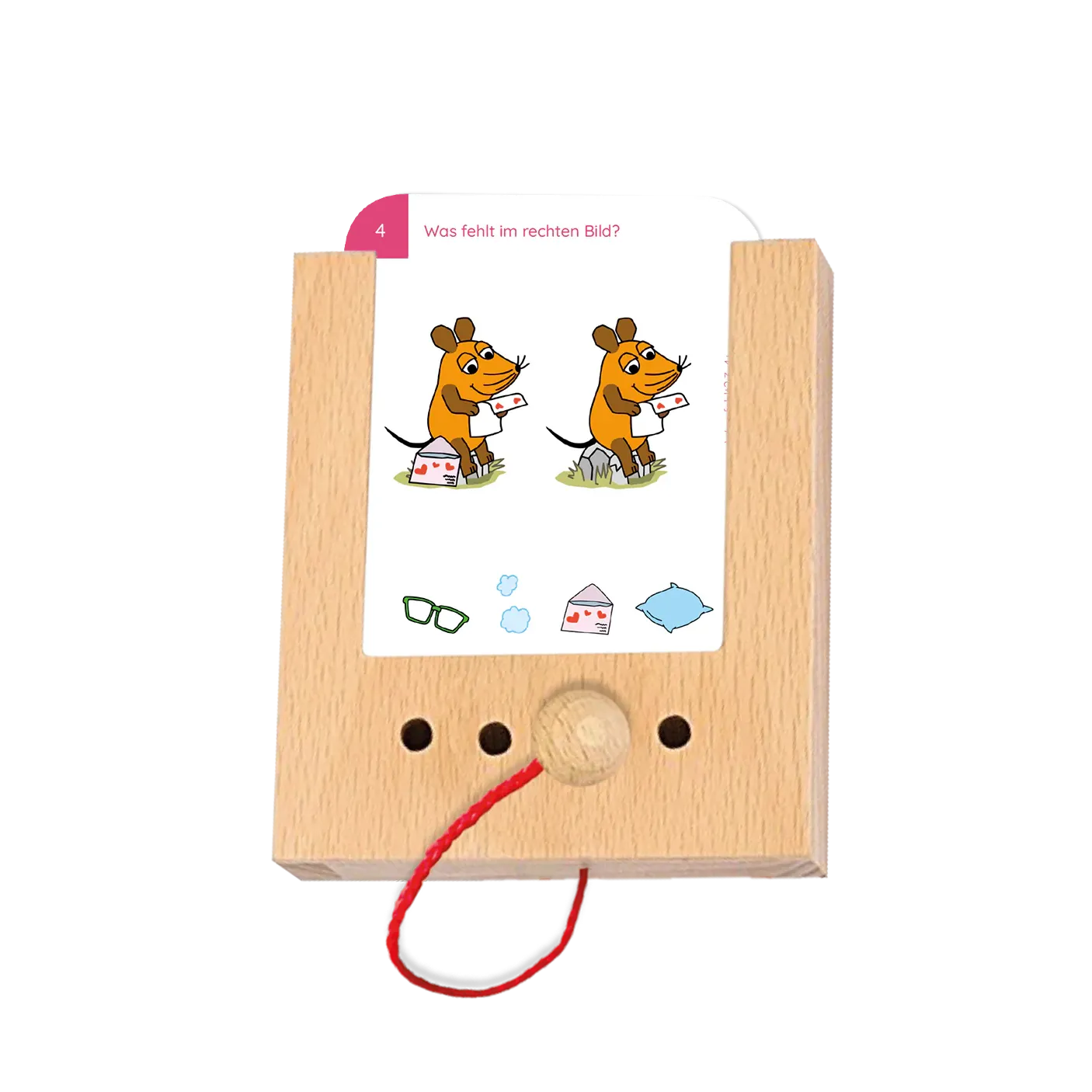 Kölner Lernspielverlag - Was fehlt? mit der Maus 3-4 Jahre