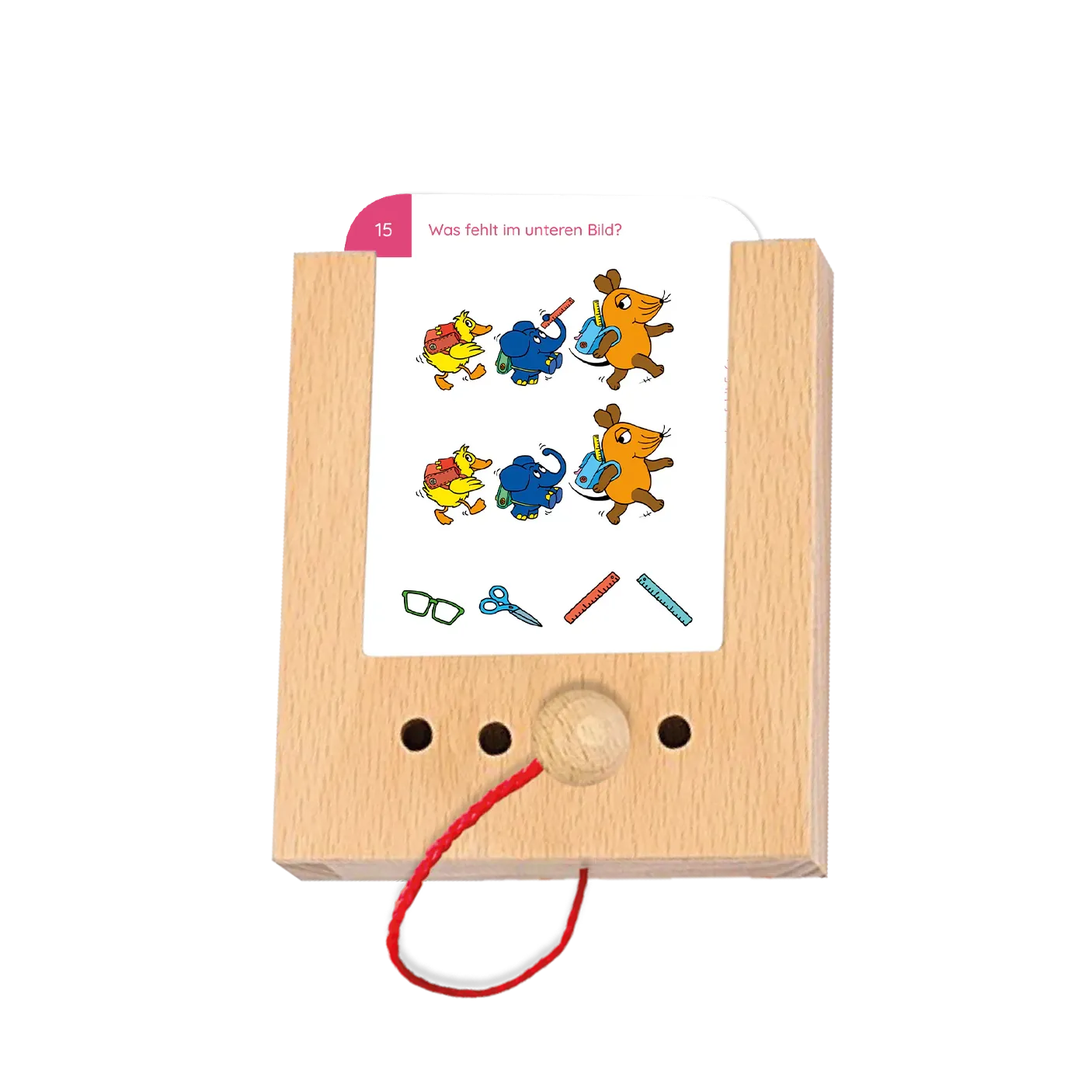 Kölner Lernspielverlag - Was fehlt? mit der Maus 5-6 Jahre