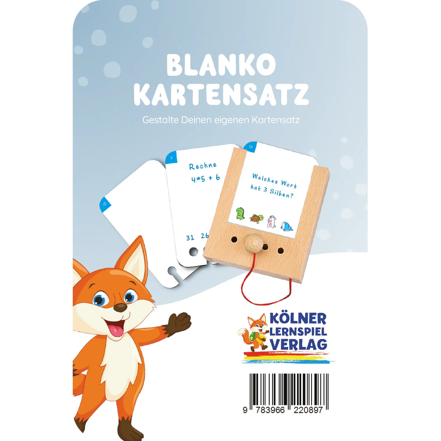 Kölner Lernspielverlag - blanko Kartensatz