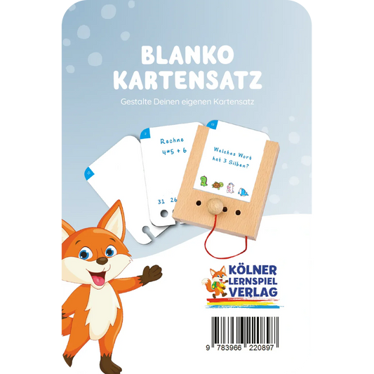 Kölner Lernspielverlag - blanko Kartensatz