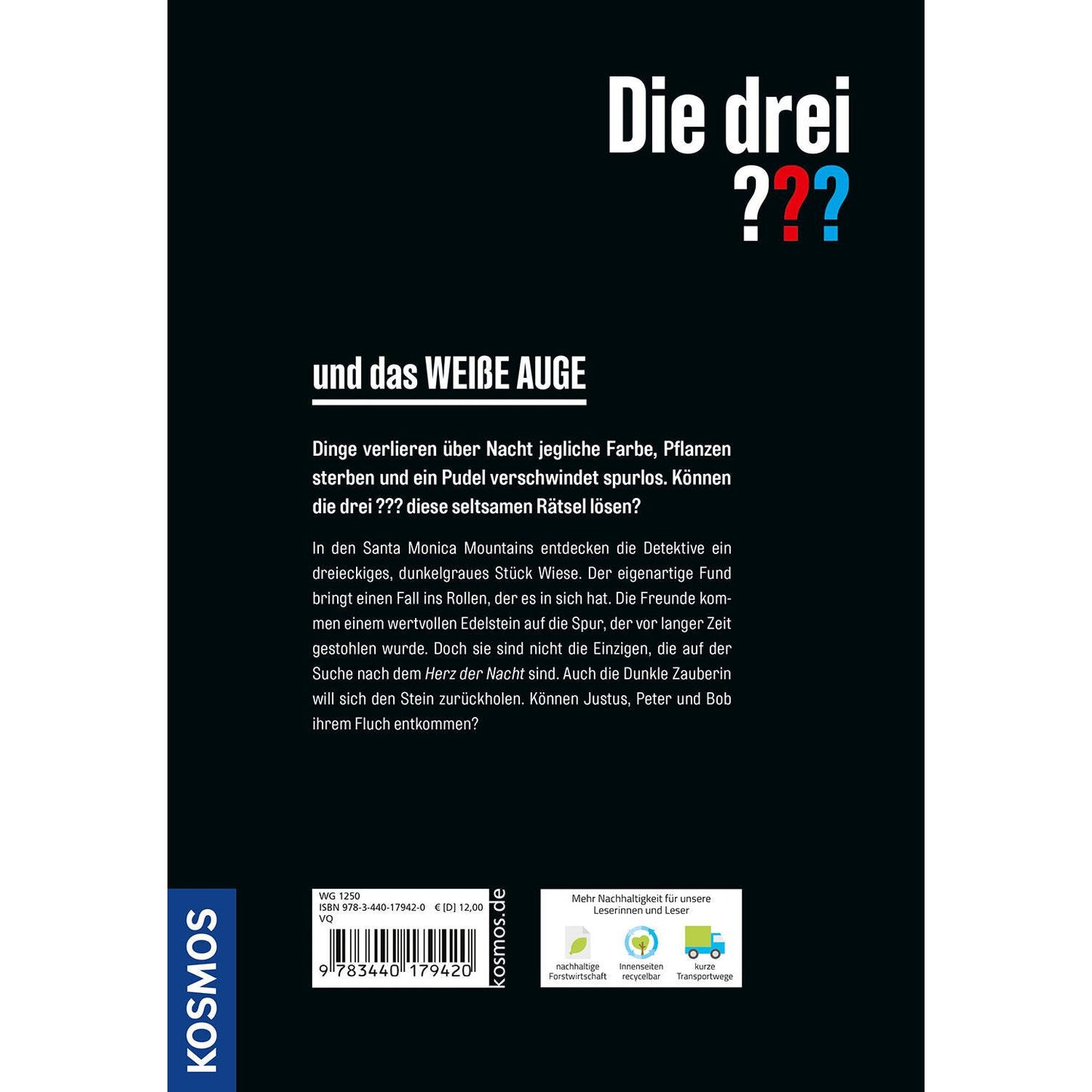 Kosmos Die drei ??? und das weiße Auge