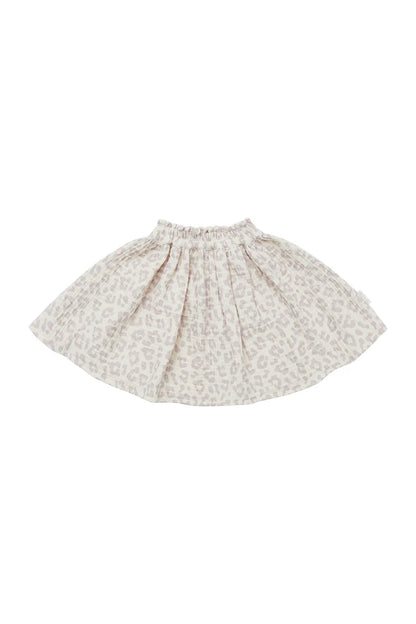 Leevje Muslin Skirt ‘Leopard’