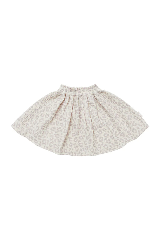 Leevje Muslin Skirt ‘Leopard’