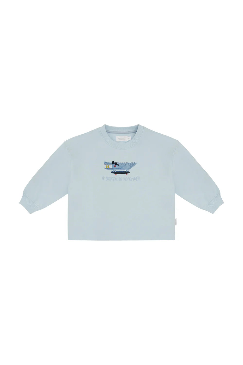 Leevje Unisex Oversized Sweatshirt 'Crocodile'