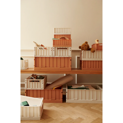 Liewood Weston Storage Box M 2er-Pack Sandy