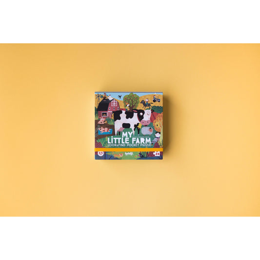 Londji 24-teiliges Puzzle my little farm Bauernhof