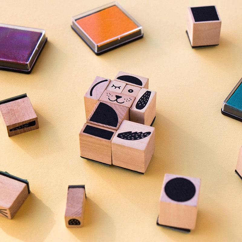 Londji Bam! Create your Animals 17 Holzstempel