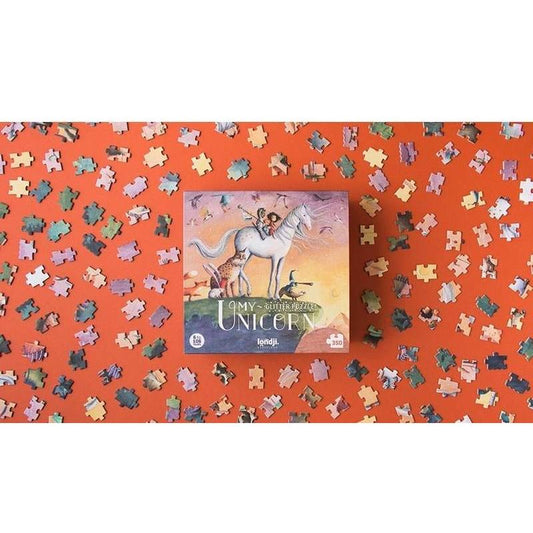 Londji Einhorn my unicorn Glitzer Puzzle