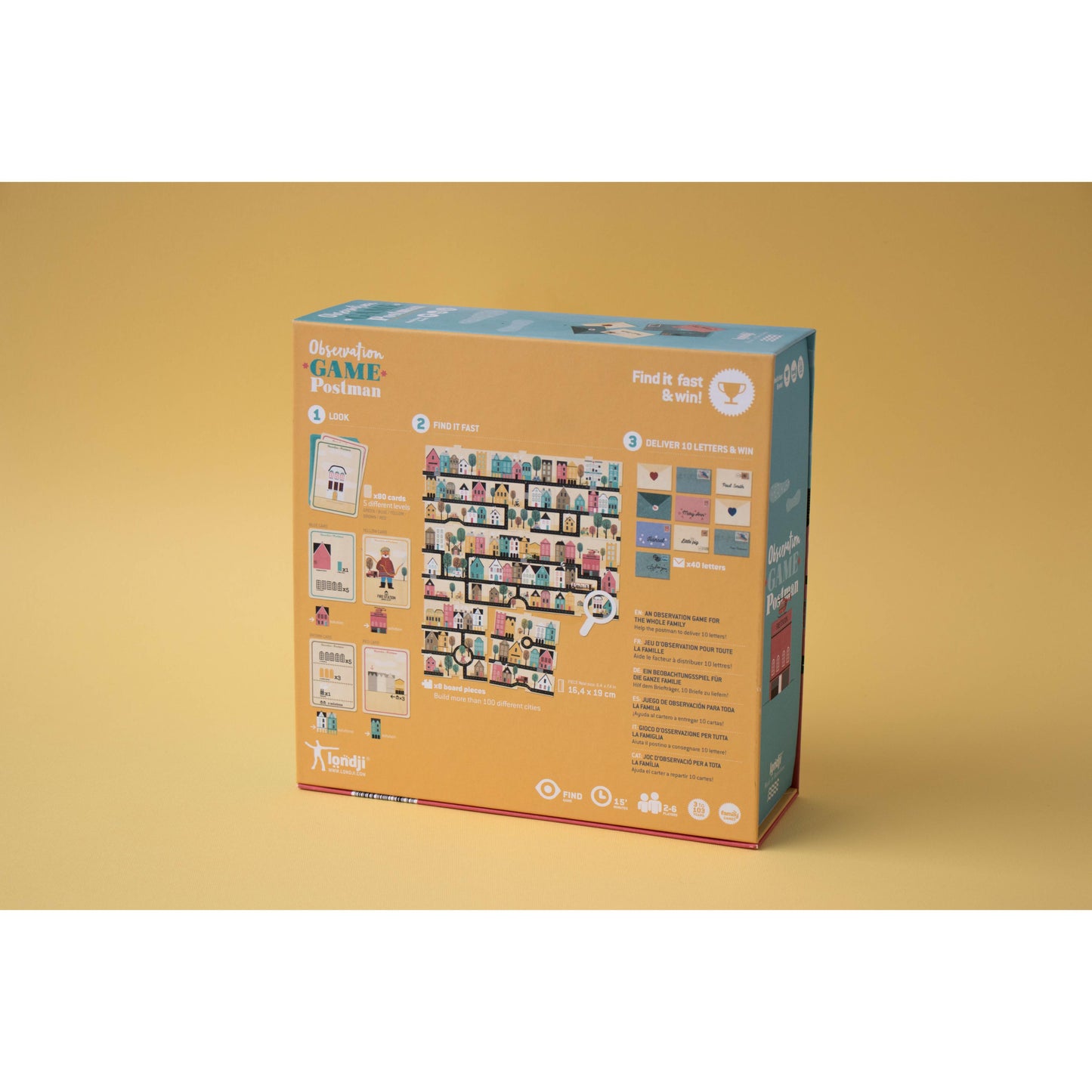 Londji Gesellschaftsspiel Postman - Geschwindigkeitsspiel