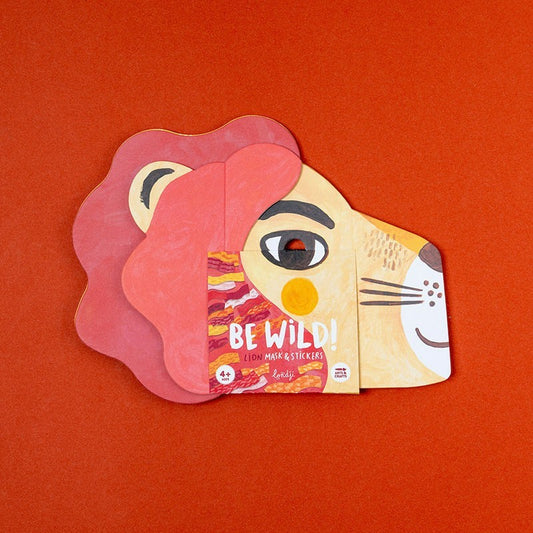 Londji be wild! Maske und Sticker