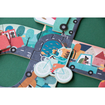 Londji Pocket Entdecker-Puzzle PETIT VOYAGE (24 Teile)