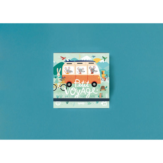Londji Pocket Entdecker-Puzzle PETIT VOYAGE (24 Teile)