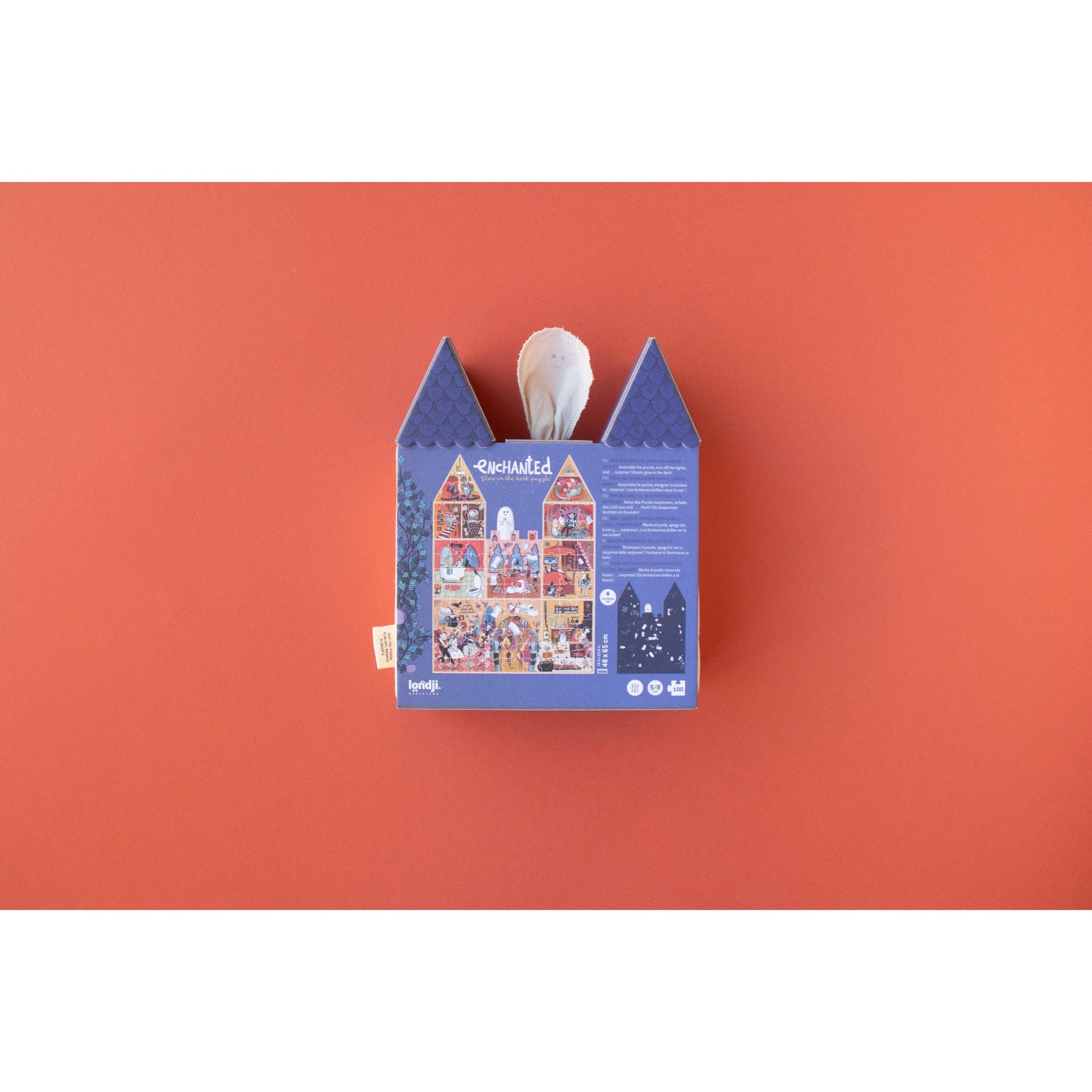 Londji Puzzle Enchanted Leuchtendes Wendepuzzle 100 Teile