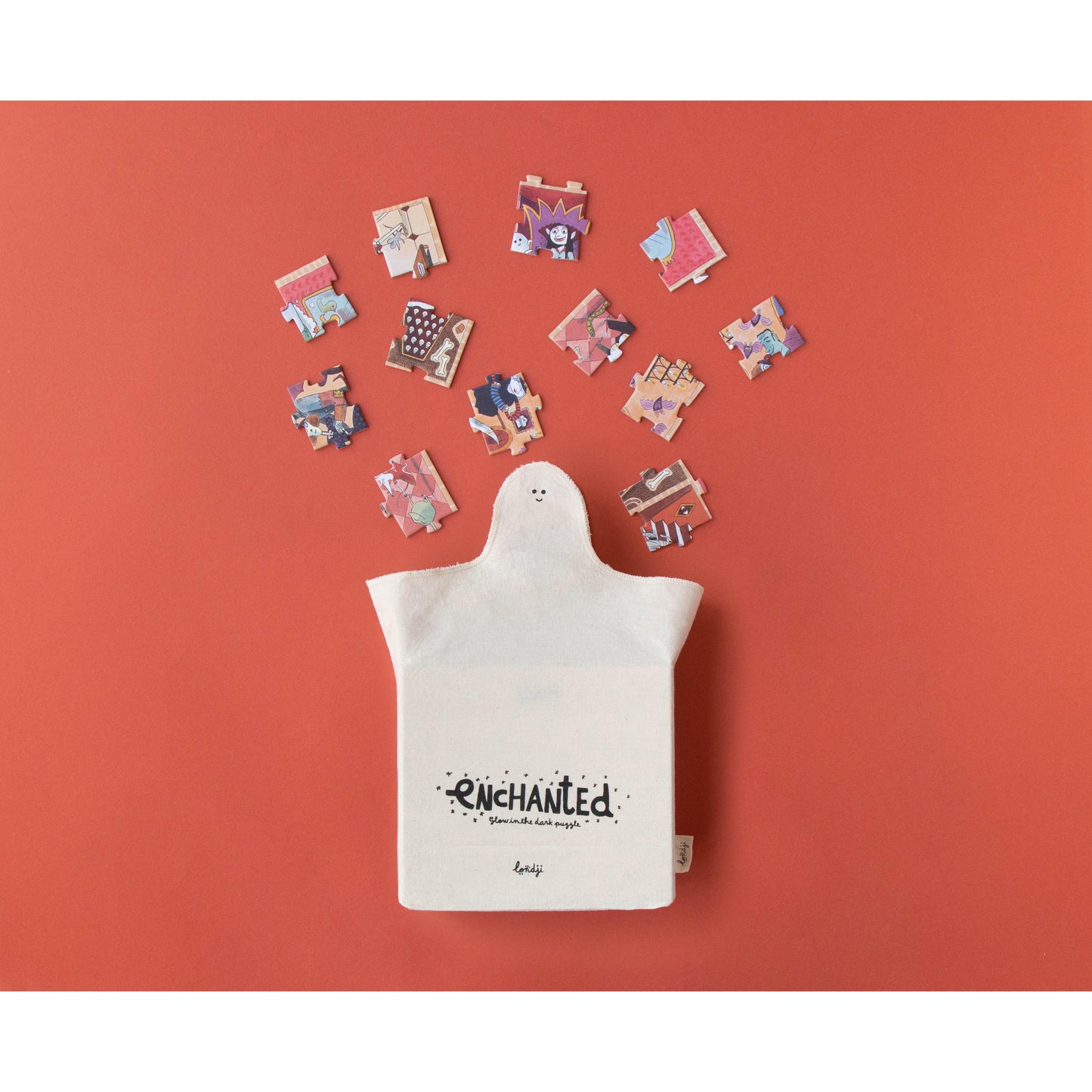 Londji Puzzle Enchanted Leuchtendes Wendepuzzle 100 Teile