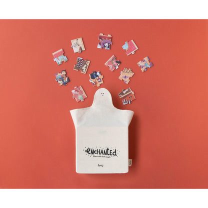 Londji Puzzle Enchanted Leuchtendes Wendepuzzle 100 Teile