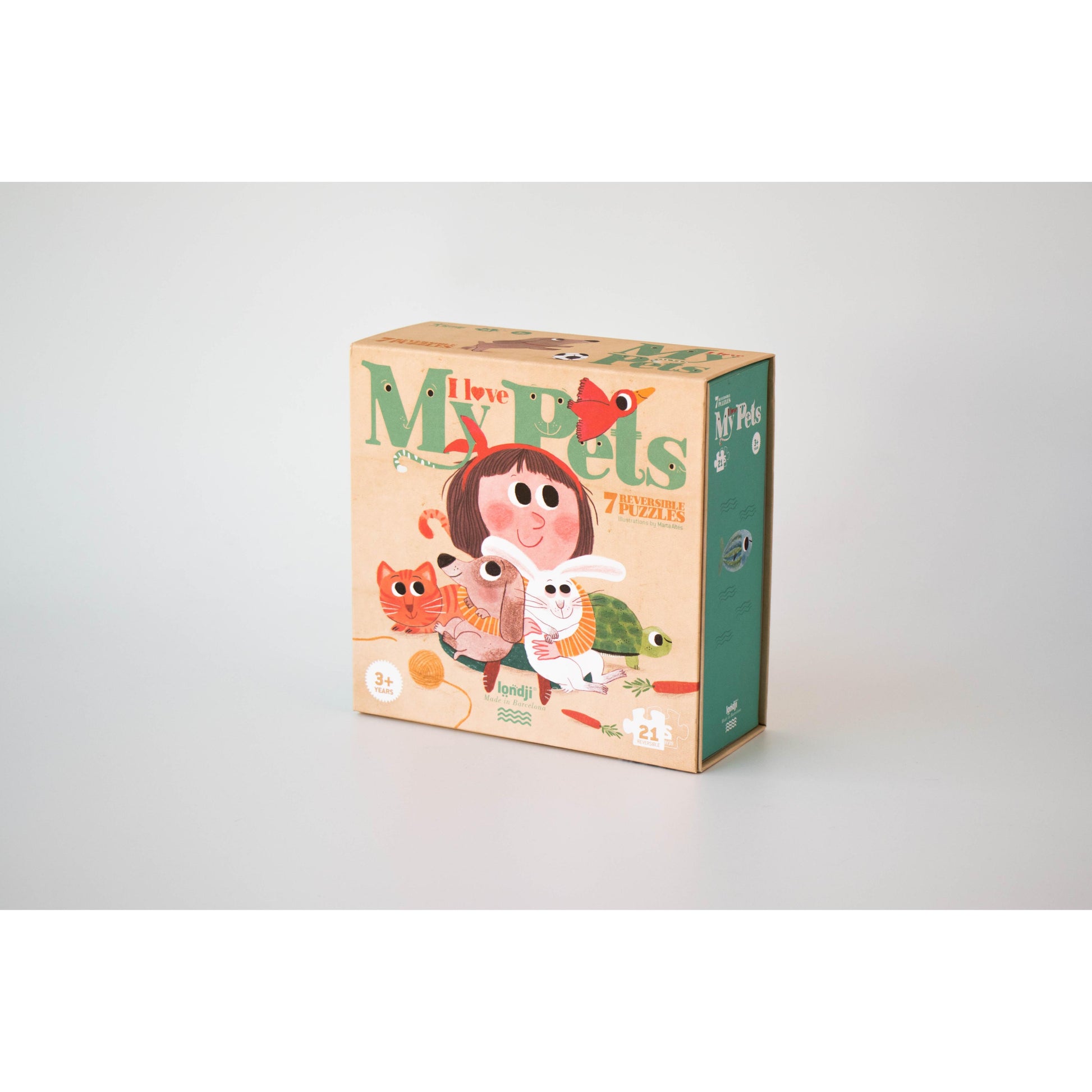 Londji Puzzle I Love My Pets 21-teilig