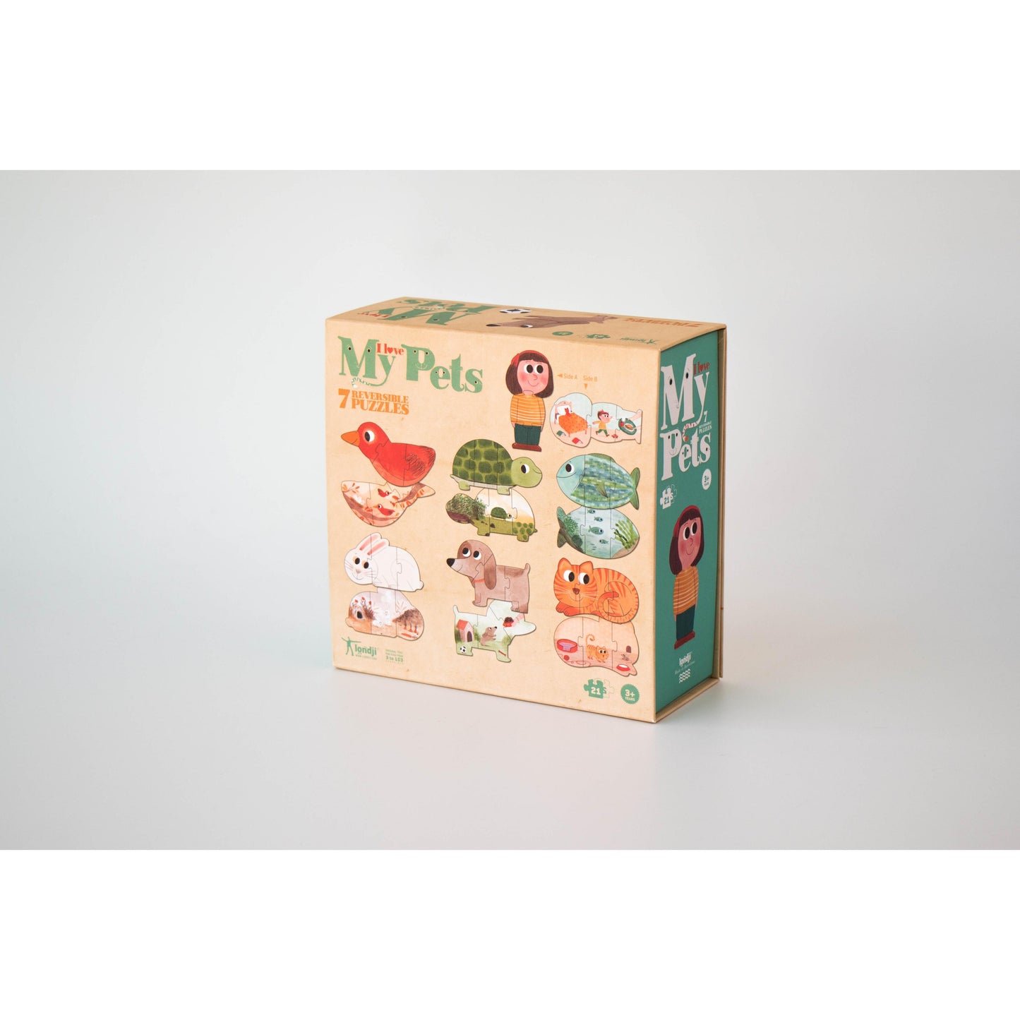 Londji Puzzle I Love My Pets 21-teilig