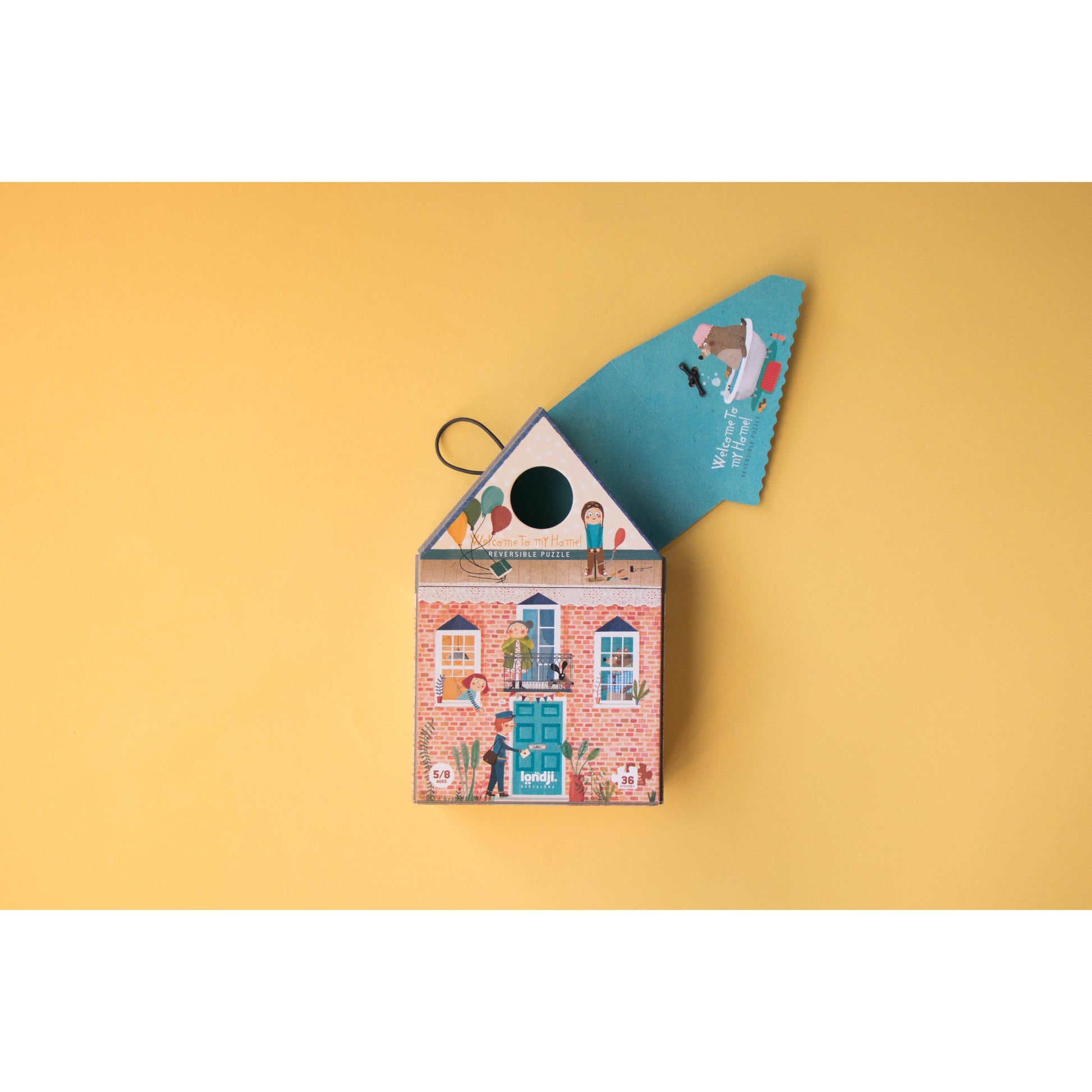 Londji Wendepuzzle - Welcome to my home - 36 Teile