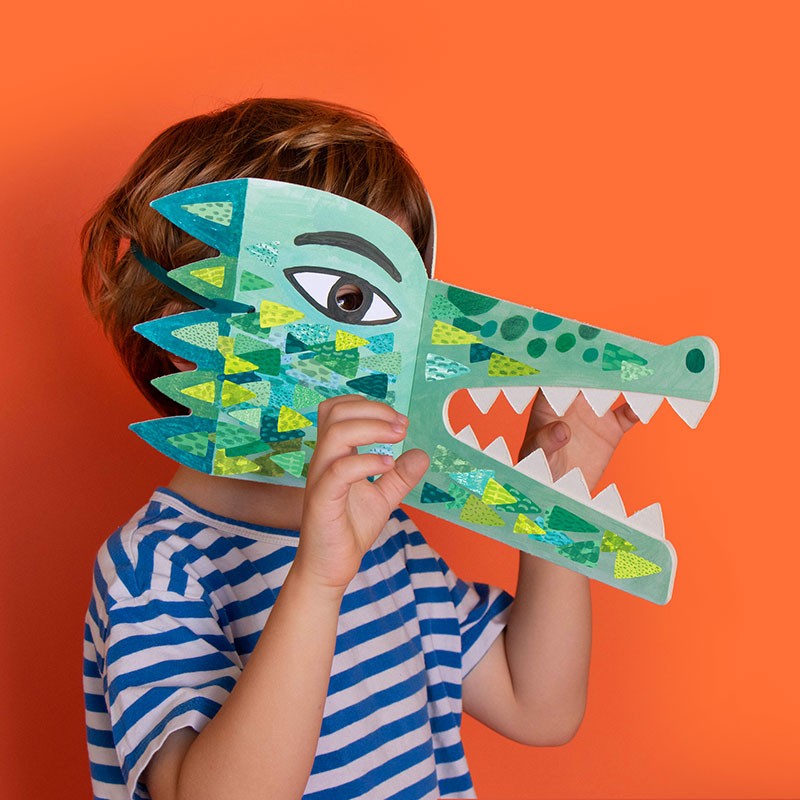 Londji be wild! Maske und Sticker