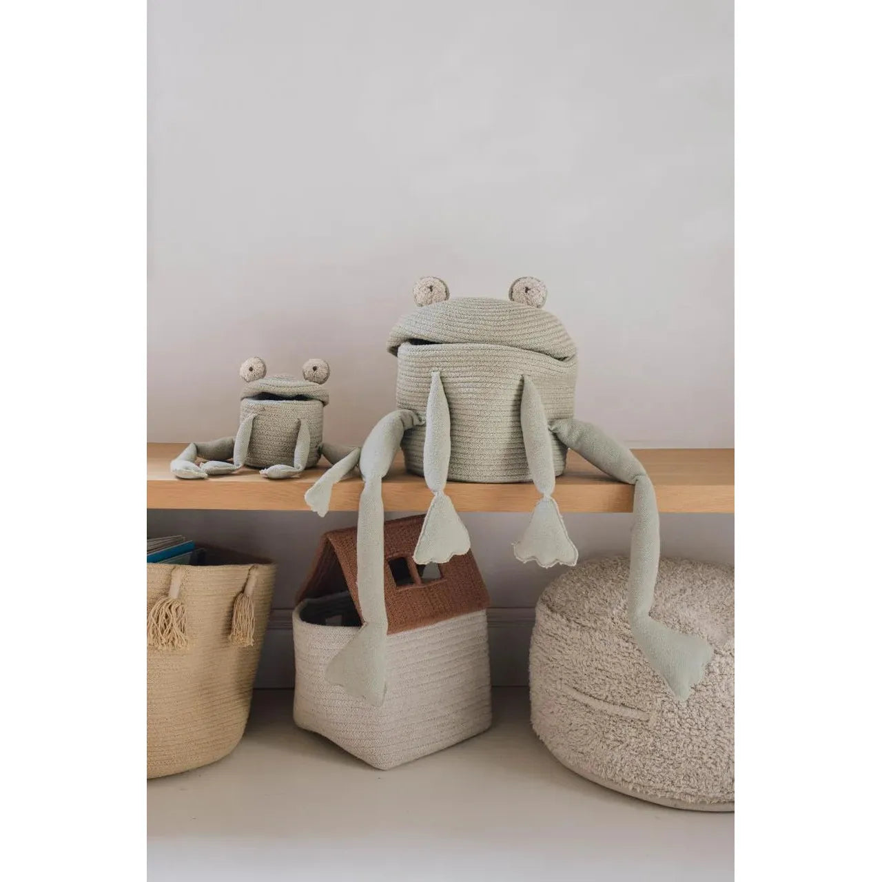 Lorena Canals Basket Mini Fred The Frog