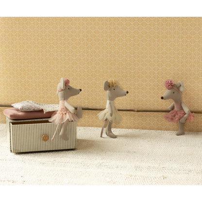 Maileg Ballerina Maus weiß kleine Schwester