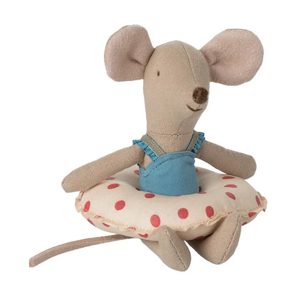 Maileg Strandmaus mit Luftmatratze - kleine Schwester