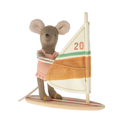 Maileg Surfer Beach Maus kleine Schwester