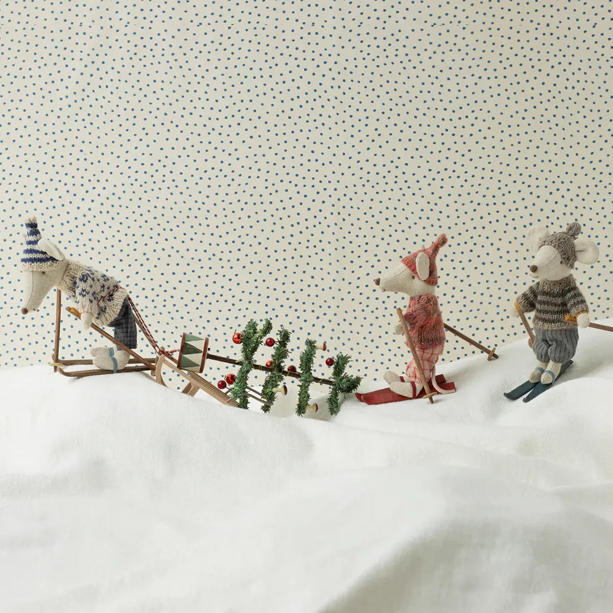 Maileg Wintermaus mit Skiset, Große Schwester