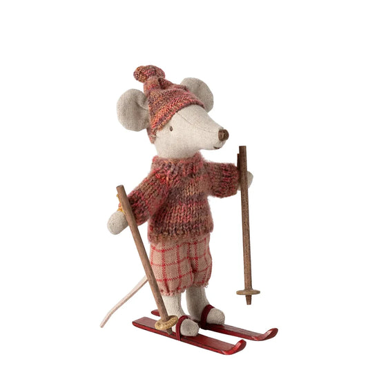 Maileg Wintermaus mit Skiset, Große Schwester