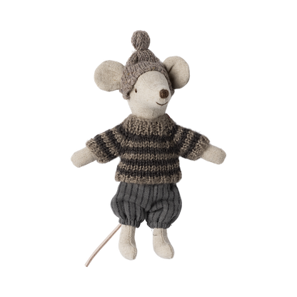 Maileg Wintermaus mit Skiset Großer Bruder
