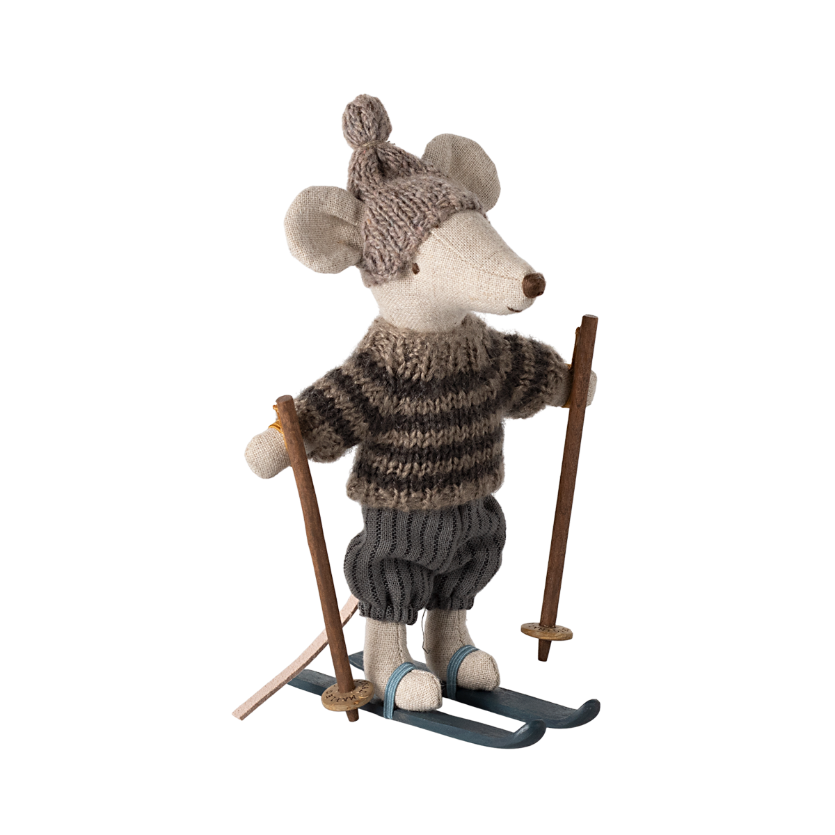 Maileg Wintermaus mit Skiset Großer Bruder