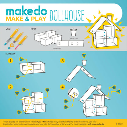 Makedo Diccover ENTDECKEN | Makedo Karton-Baukasten
