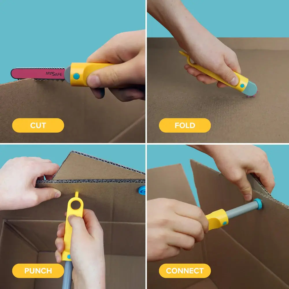 Makedo Diccover ENTDECKEN | Makedo Karton-Baukasten