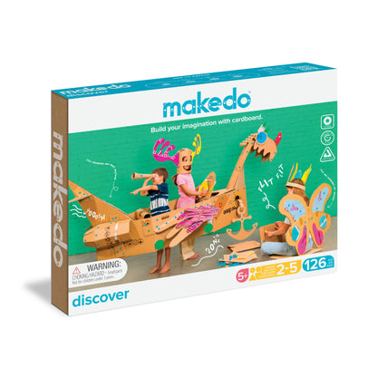 Makedo Diccover ENTDECKEN | Makedo Karton-Baukasten
