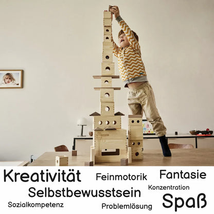 Matzbox 36-teiliges Holzspielzeug - Das Kreativspielzeug