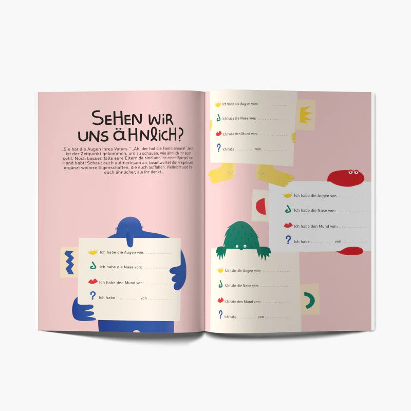 Minus Geschwisterbuch "Unter Geschwistern"