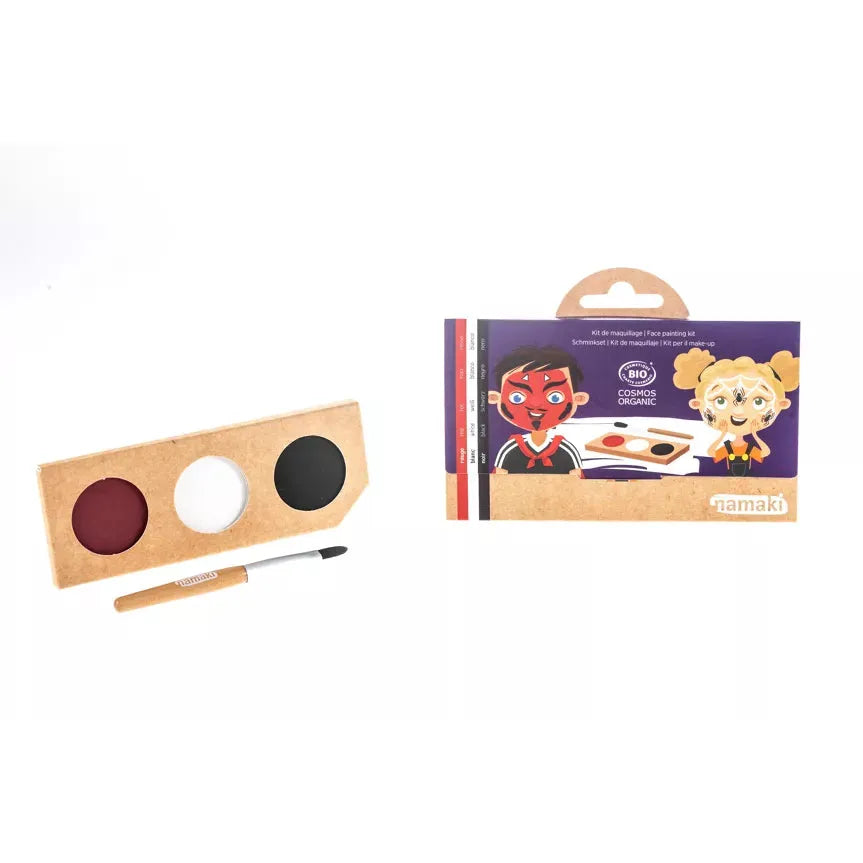 Namaki 3-Farben-Make-up-Set „Teufel und Spinne“