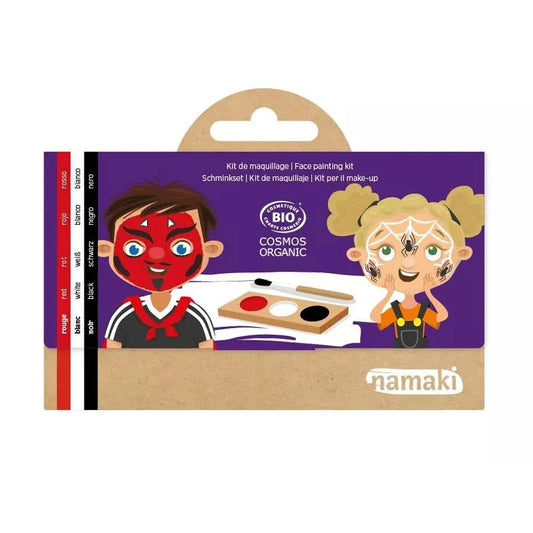 Namaki 3-Farben-Make-up-Set „Teufel und Spinne“