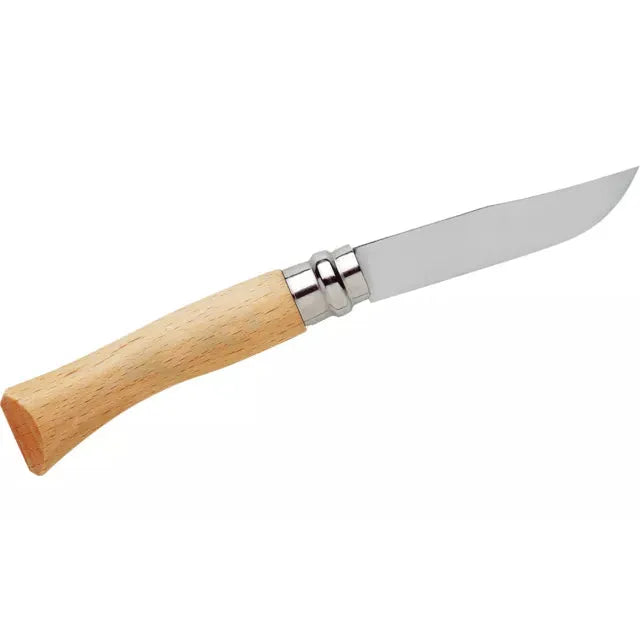 Opinel No 7 Taschenmesser Klingenlänge 8 cm rostfreier Stahl