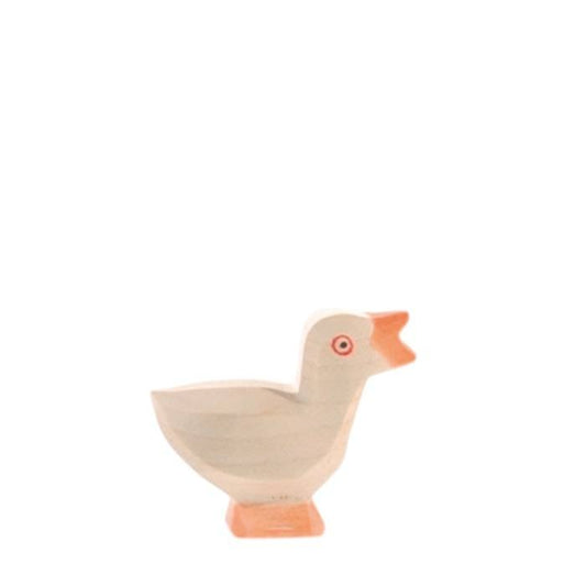 Ostheimer Gänseküken Kopf hoch