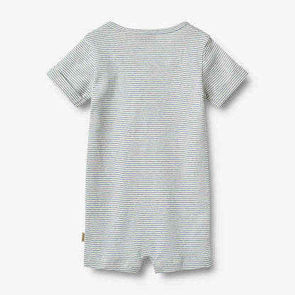 Wheat Junpsuit Overall Alfred blue stripe