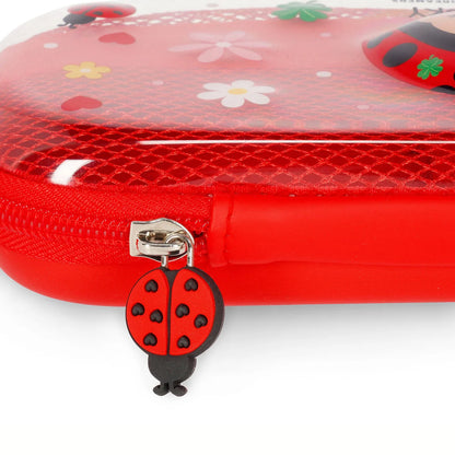 Legami Transparentes Hartschalen-Federmäppchen Ladybug - WonderWow