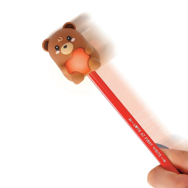 Legami Anspitzer Mit Lichteffekt Und Behälter - Teddy Bear - Sharpening is Magic