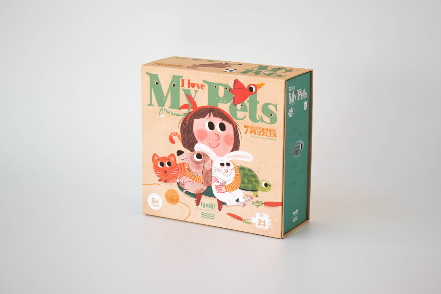 Londji Puzzle I Love My Pets 21-teilig