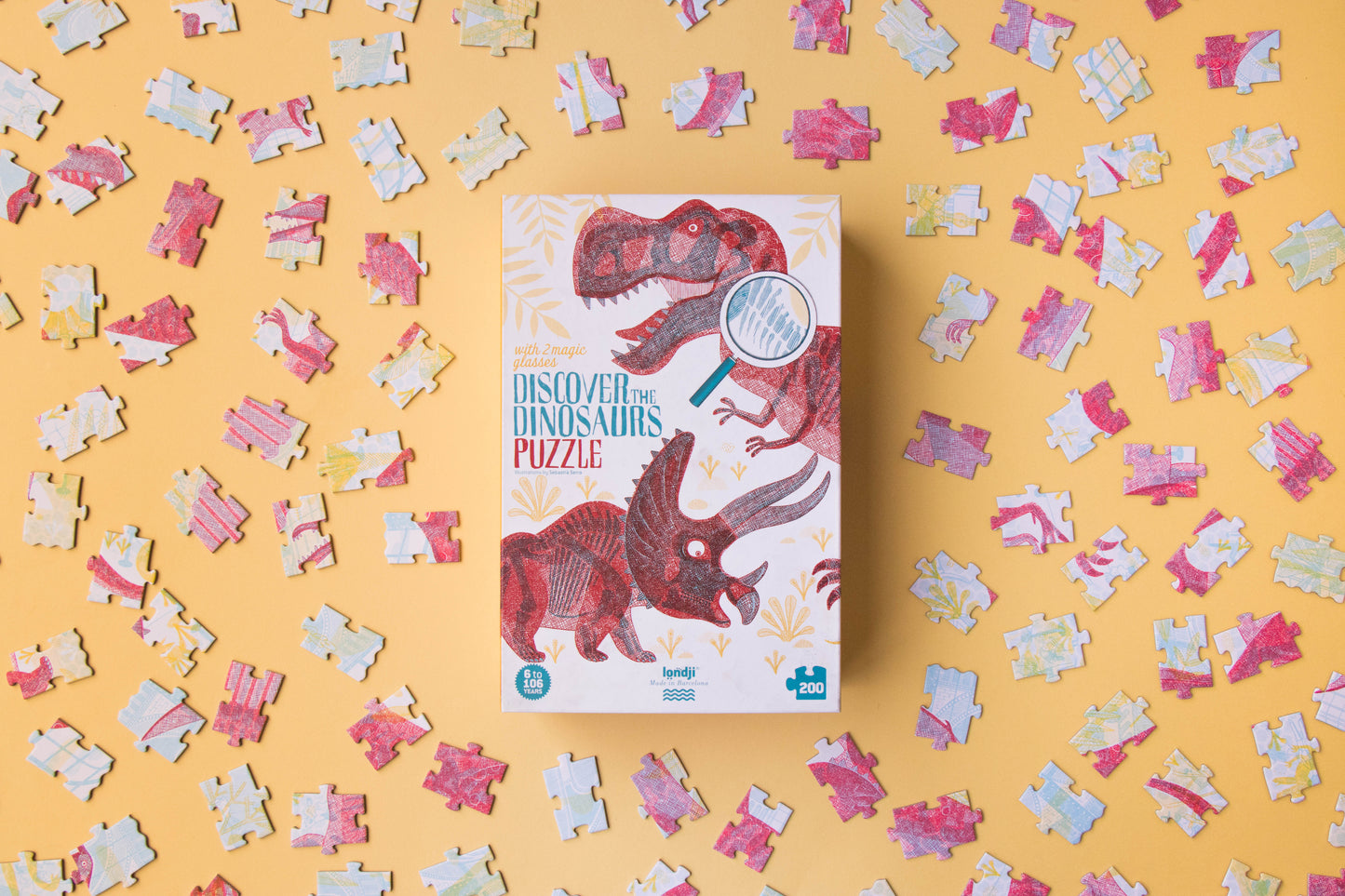 Londji Discover Dino Puzzle 200 Teile