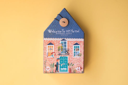 Londji Wendepuzzle - Welcome to my home - 36 Teile