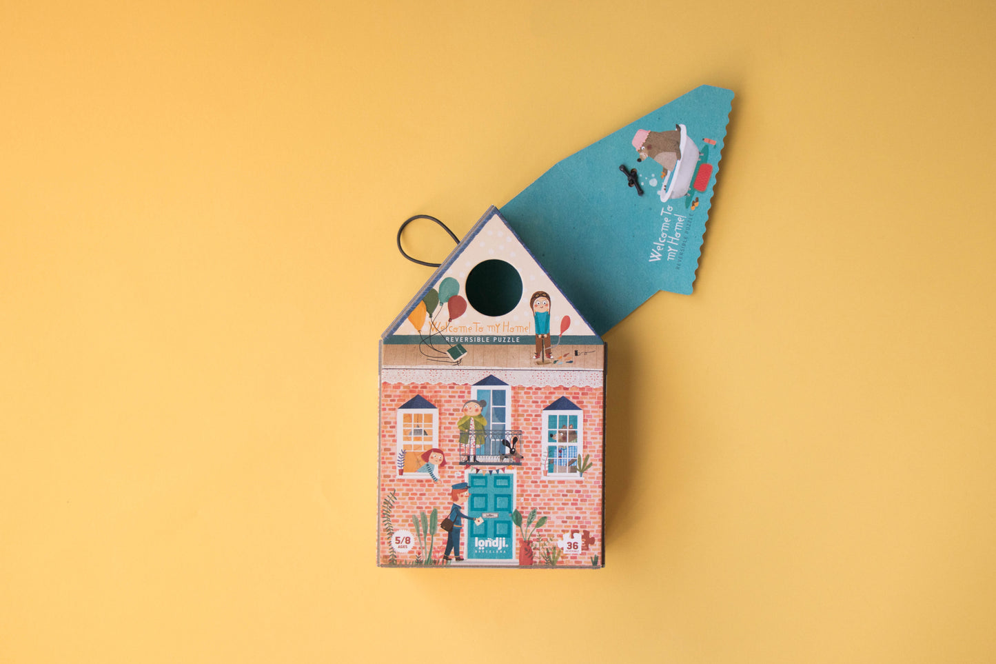 Londji Wendepuzzle - Welcome to my home - 36 Teile
