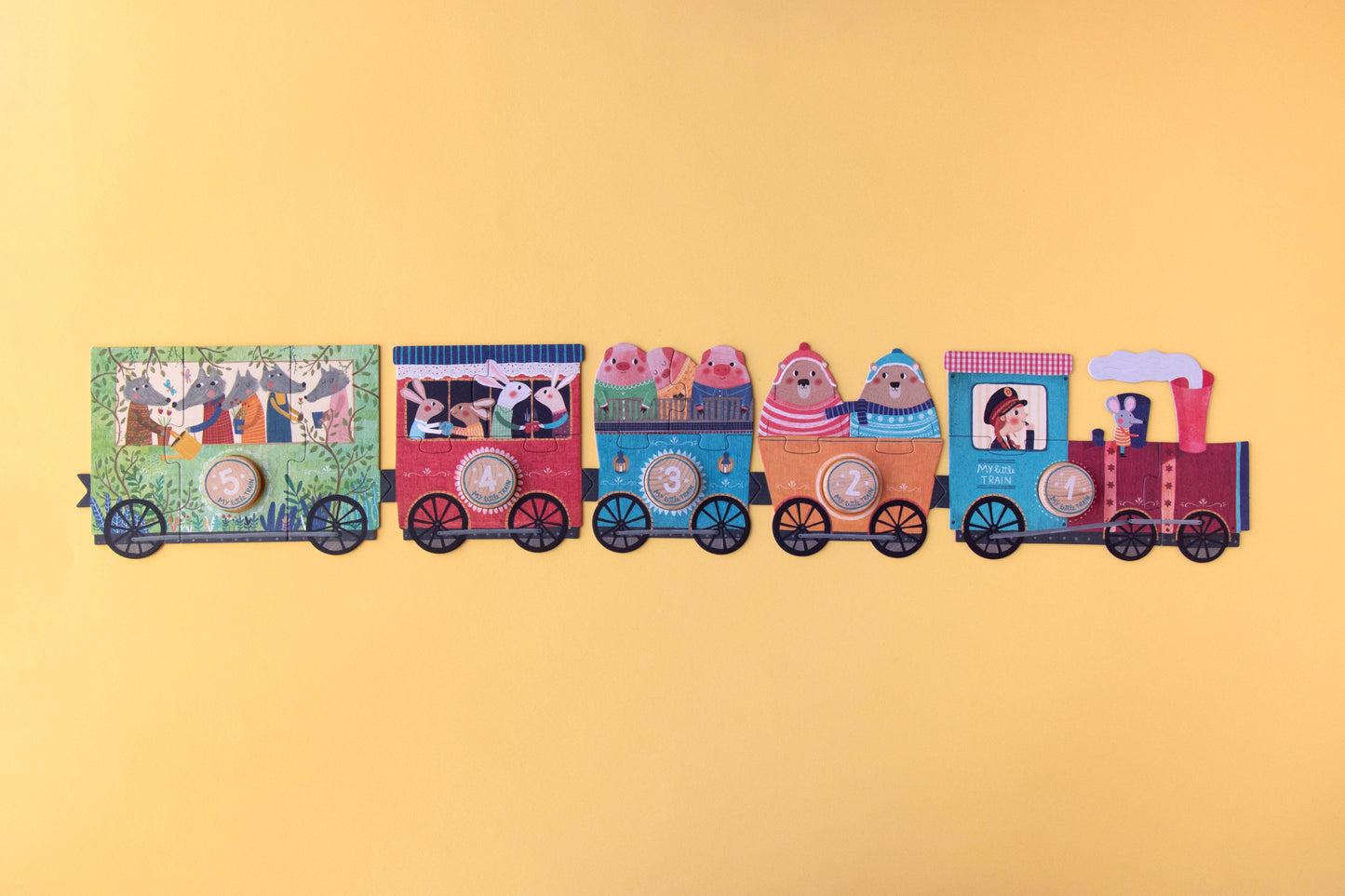 Londji my litte train erstes Puzzle