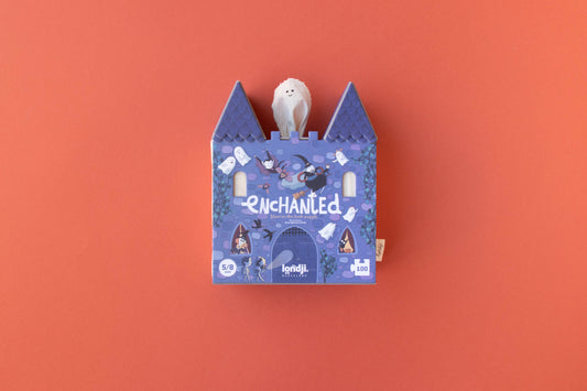Londji Puzzle Enchanted Leuchtendes Wendepuzzle 100 Teile